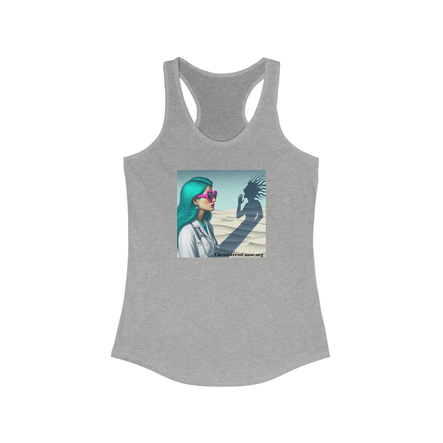 Women's Ideal Racerback Tank (Screams)