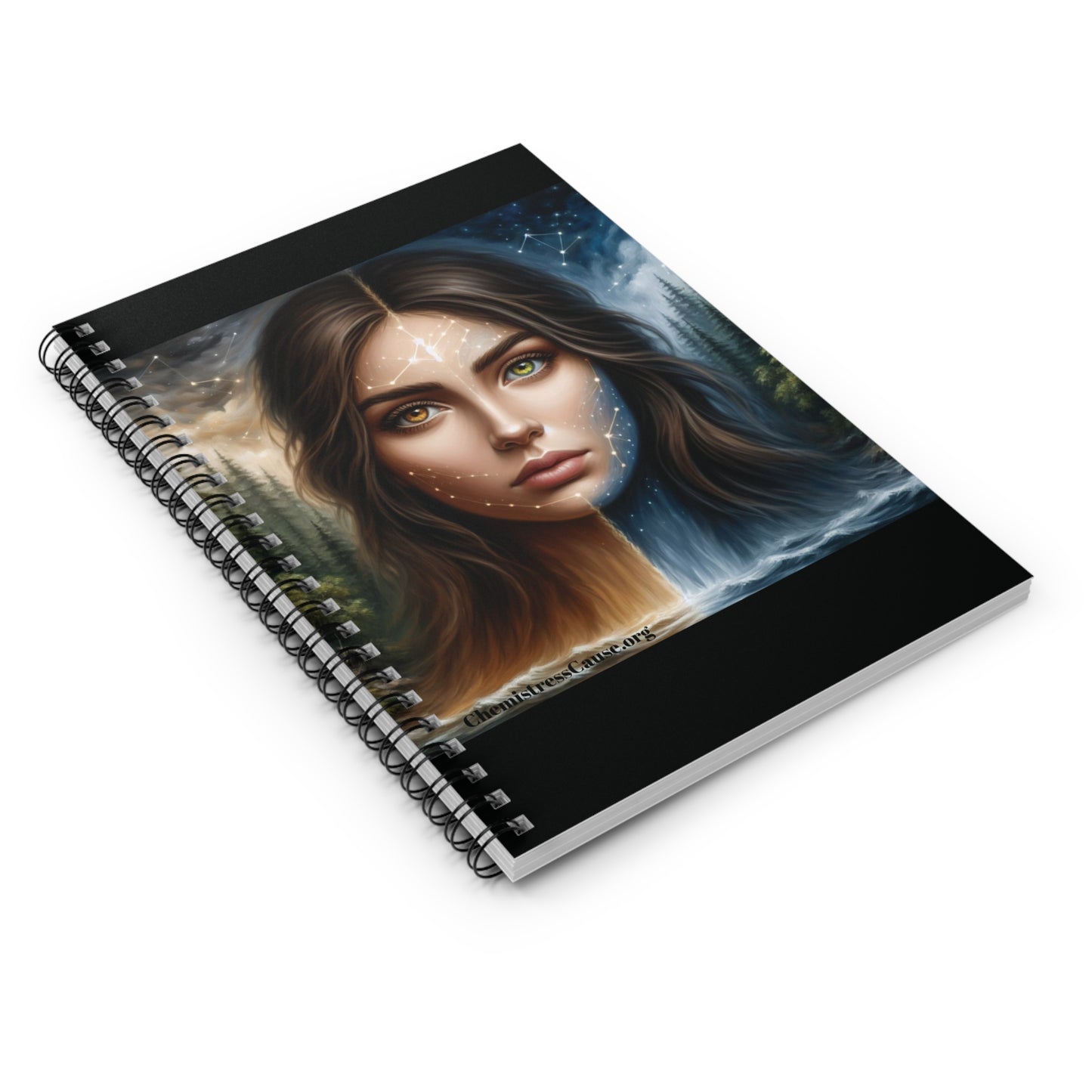 Spiral Notebook - Ruled Line (Universal feminine)