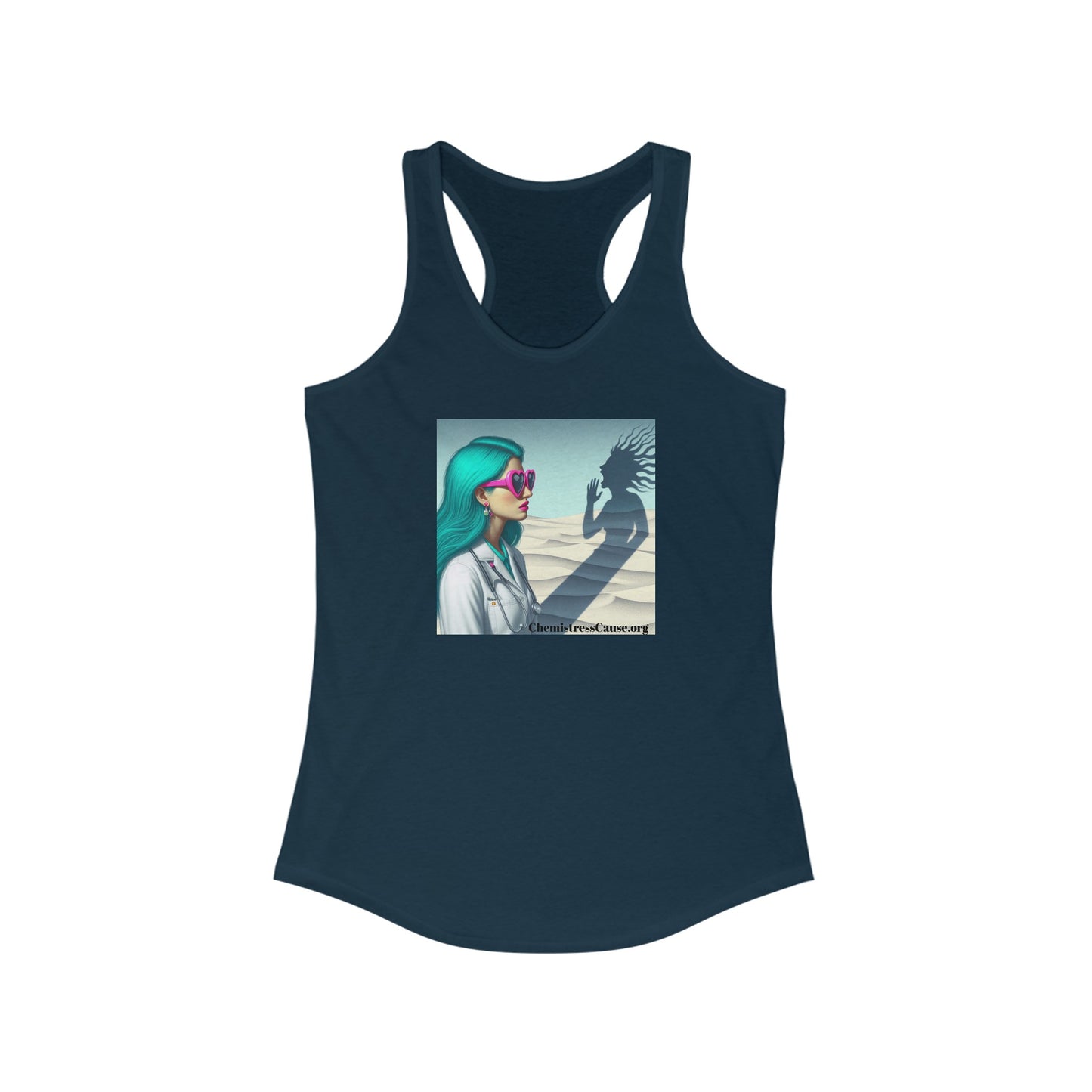 Women's Ideal Racerback Tank (Screams)