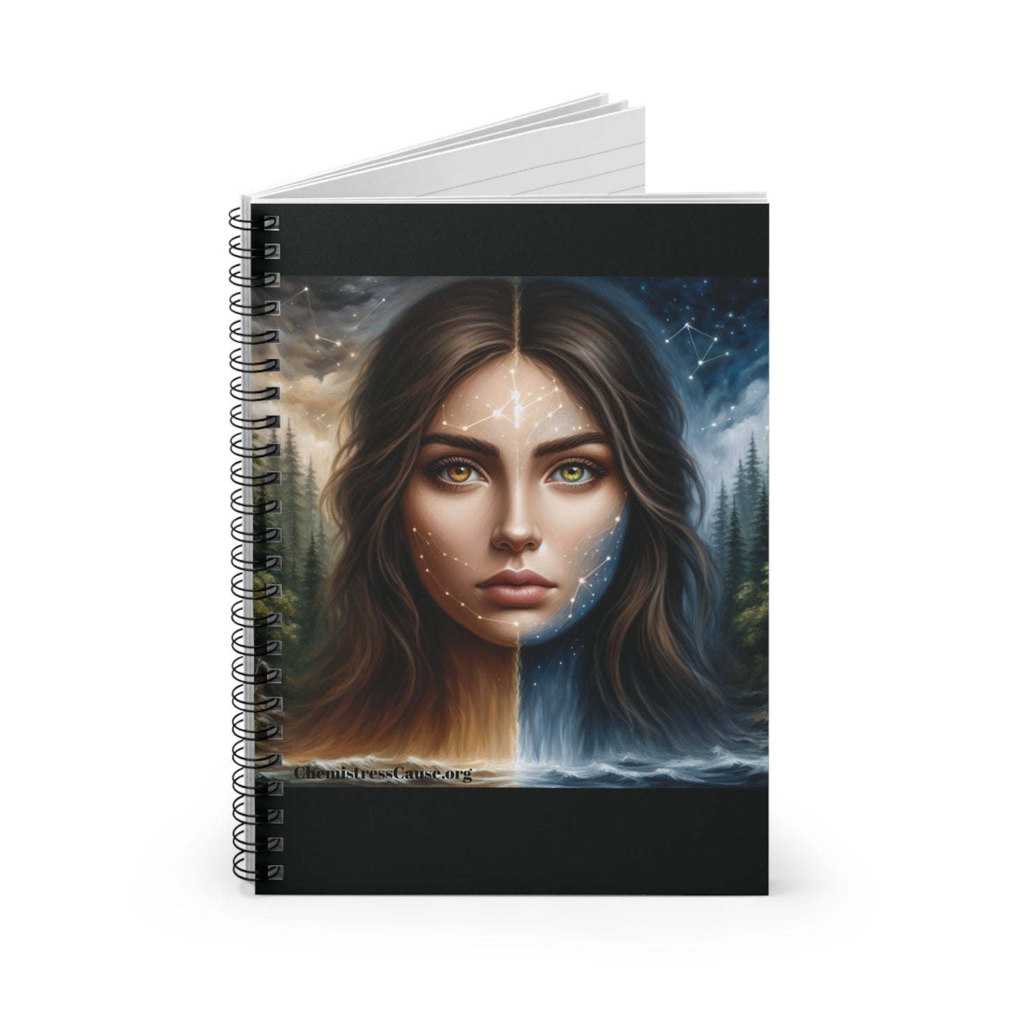 Spiral Notebook - Ruled Line (Universal feminine)